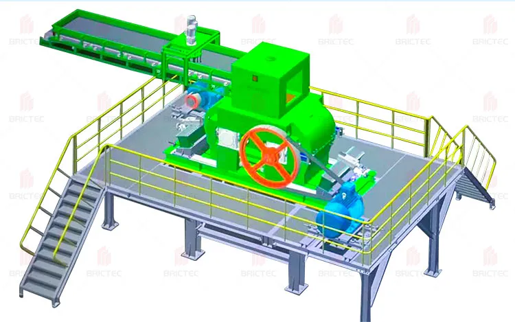 Brick Crushing Machine Super Fine Roller Crusher For Brick Processing Part 3