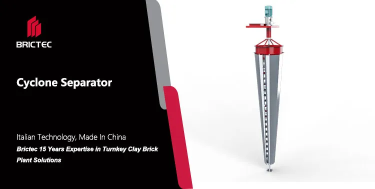 เครื่องแห้งของ Cyclone Separator สําหรับดินอิฐแห้งในการแปรรูป 0